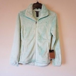 The North Face Women's XS Osito Moonlight Jade Fleece Zip Jacket NF0A7UQJ NWT